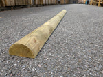 Half Round Stake 6ft x 4"(1.8mx100mm)