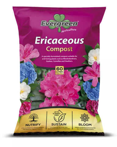 Compost - Evergreen Ericaceous 60L