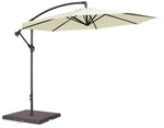 Round Cantilever Parasols 3.0m (8 Spoke)